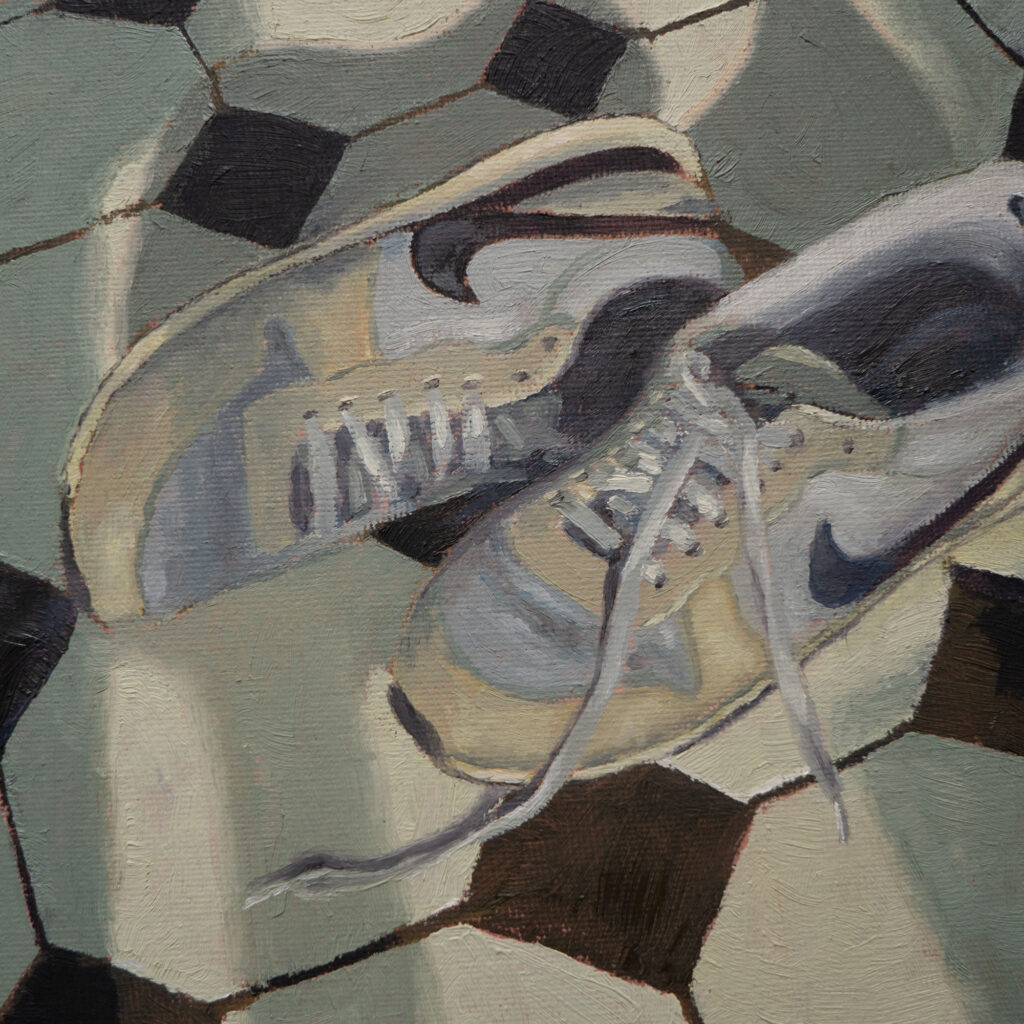 rosacryl - o.T. detail 2