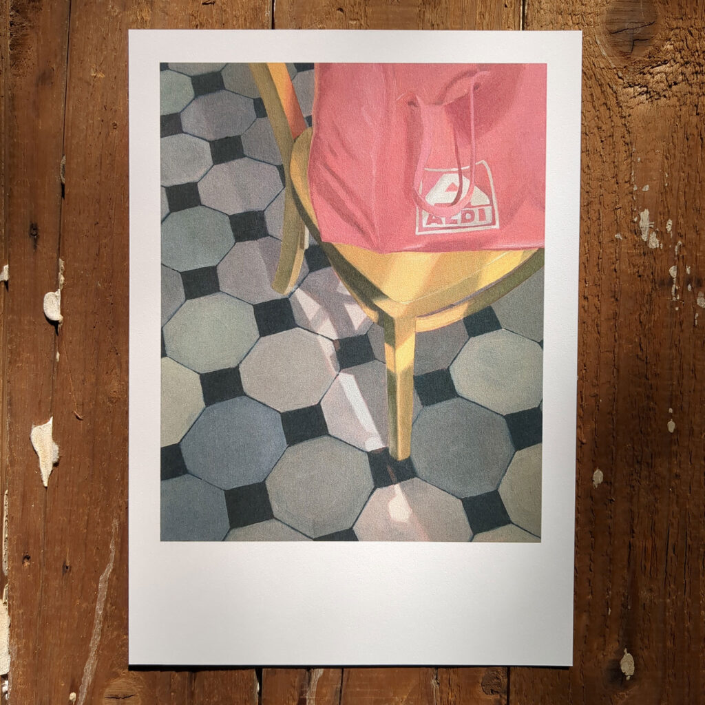 tiles and sun rosacryl